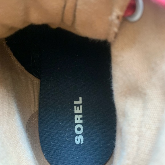 EUC - SOREL laced ankle boots , size 3 - Picture 6 of 6